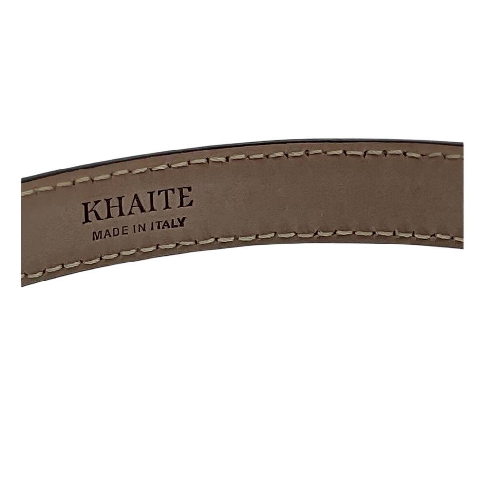 Khaite Textured Multicolor Julius Belt Size XS - Picture 5 of 5